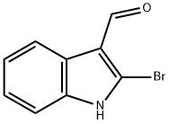 2-溴吲哚-3-甲醛 结构式