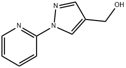 (1-(吡啶-2-基)-1H-吡唑-4-基)甲醇 结构式