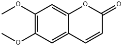 6,7-二甲氧基香豆素 结构式