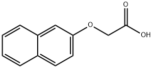 萘氧乙酸 结构式