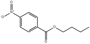 4-硝基苯甲酸丁酯 结构式