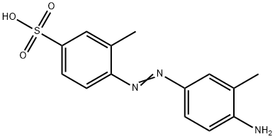 6-[(4-amino-m-tolyl)azo]toluene-3-sulphonic acid 结构式