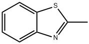 2-甲基苯并噻唑 结构式