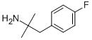 1-(4-氟苯基)-2-甲基-2-丙胺 结构式