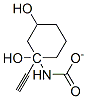 1,3-Cyclohexanediol,1-ethynyl-,1-carbamate,cis-(9CI) 结构式