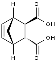降冰片烯-2,3-二羧酸 结构式