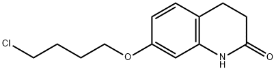 3,4-二氢-7-(4-氯丁氧基)-2(1H)-喹啉酮 结构式