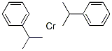双[(1,2,3,4,5,6-ETA)-异丙基苯]铬 结构式