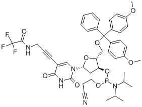 5-TFA-AP-DU 亚磷酰胺单体 结构式