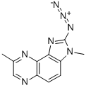 2-AZIDO-3,8-DIMETHYLIMIDAZO[4,5-F]QUINOXALINE 结构式