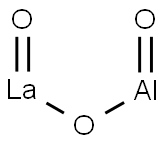 铝酸镧 结构式
