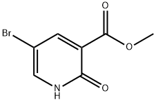 5-溴-2-羟基烟酸甲酯 结构式