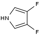 3,4-二氟吡咯 结构式