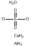 calcium aluminate sulfate 结构式