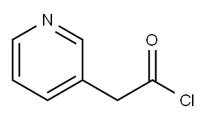 3-吡啶乙酰氯 结构式