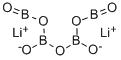 Lithium tetraborate 结构式