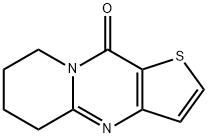 5,6,7,8-TETRAHYDRO-10H-PYRIDO[1,2-A]THIENO[3,2-D]PYRIMIDIN-10-ONE 结构式