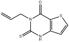 3-(丙-2-烯-1-基)-2-硫烷基-3H,4H-噻吩并[3,2-D]嘧啶-4-酮 结构式