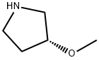 (R)-3-甲氧基吡咯烷 结构式