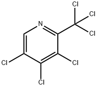 3,4,5-三氯-2-三氯甲基吡啶 结构式