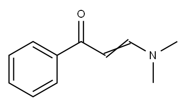 3-(二甲氨基)-1-(2-苯基)-2-丙烯-1-酮 结构式