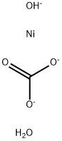 [碳酸(2-)]四羟基三镍 结构式