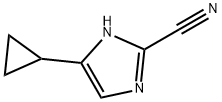 2-CYANO-4-CYCLOPROPYL-1H-IMIDAZOLE 结构式