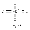 高铅酸钙 结构式