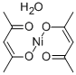 乙酰丙酮镍(II)水合物 结构式