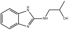 1-((1H-苯并[D]咪唑-2-基)氨基)丙-2-醇 结构式