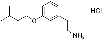 {2-[3-(3-Methylbutoxy)phenyl]ethyl}aminehydrochloride 结构式