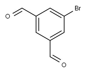 5-溴异苯二醛 结构式