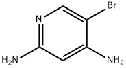 2,4-二氨基-5-溴吡啶 结构式