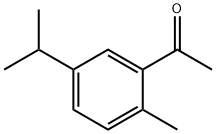 5'-isopropyl-2'-methylacetophenone  结构式