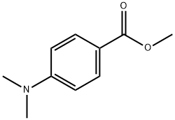 4-二甲氨基苯甲酸甲酯 结构式