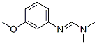 N、 N-二甲基-N'-(间甲氧基苯基)甲脒 结构式