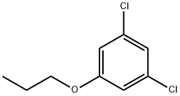 3,5-二氯苯基正丙醚 结构式