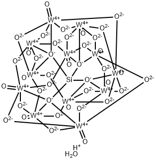 硅钨酸水合物 结构式