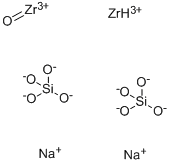 锆硅酸钠 结构式