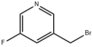 3-(溴甲基)-5-氟吡啶 结构式