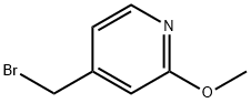 4-(溴甲基)-2-甲氧基吡啶 结构式