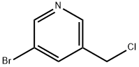 3-溴-5-(氯甲基)吡啶 结构式
