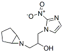 α-[(2-Nitro-1H-imidazole-1-yl)methyl]-6-azabicyclo[3.1.0]hexane-6-ethanol 结构式