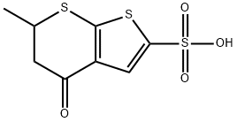 5,6-DIHYDRO-6-METHYL-4-OXO-4H-THIENO[2,3-B]THIOPYRAN-2-SULFONICACIS