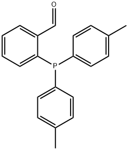 2-(二对甲苯基膦)苯甲醛 结构式