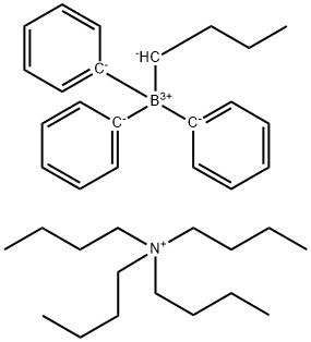 tetrabutylammonium butyltriphenylborate 结构式