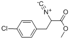 METHYL-2-ISOCYANO-3-(4-CHLORO-PHENYL)-PROPIONATE 结构式