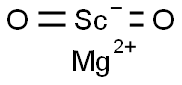 magnesium discandium tetraoxide 结构式