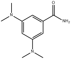 3,5-双(二甲氨基)苯甲酰胺 结构式
