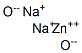 disodium zinc dioxide  结构式